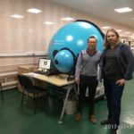 Russia installs training LPCE-3 compact spectrum radiometer integrating sphere system